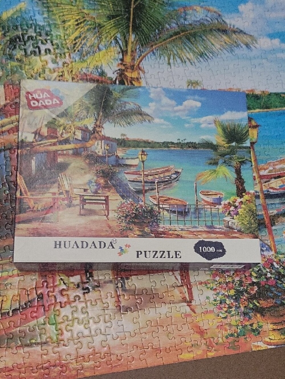1000 Piece Tropical Seaside Puzzle